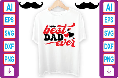 BEST DAD EVER SVG Craftlabsvg24 
