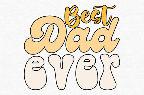 Best Dad Ever SVG designartist 