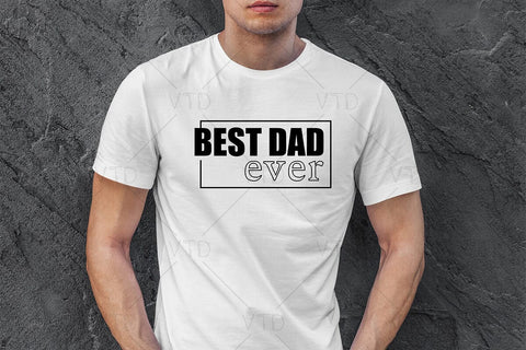 Best Dad Ever Svg Png Files, Father’s Day Svg, Dad Quote Svg, Dad Cut Files, Daddy Svg, Cheer dad svg, best dad gift SVG DesignDestine 