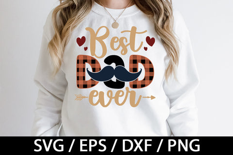 Best dad ever svg SVG akazaddesign 