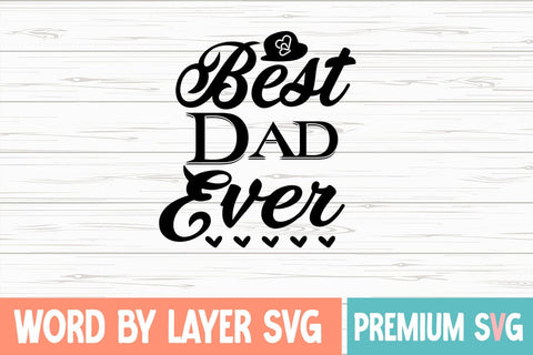 Best Dad Ever Svg SVG Blessedprint 