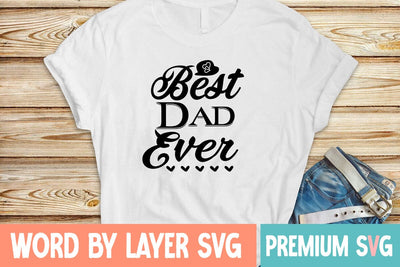 Best Dad Ever Svg SVG Blessedprint 
