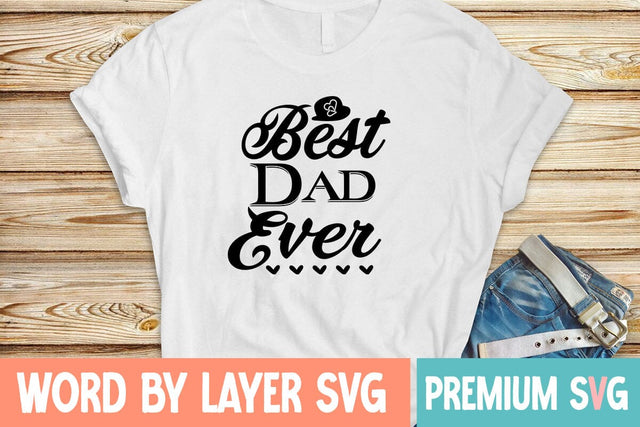Best Dad Ever Svg SVG Blessedprint 
