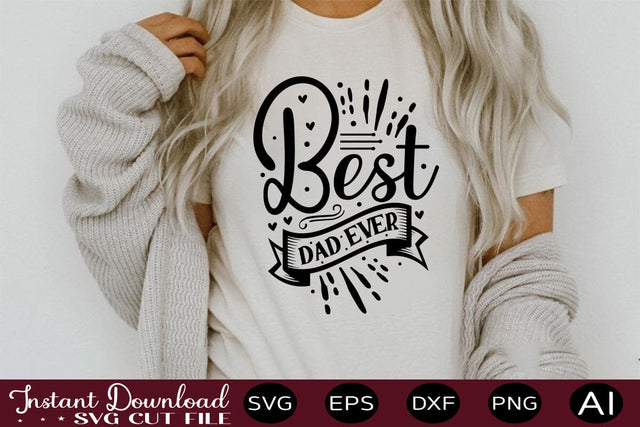 Best Dad Ever SVG SVG designmaster24 