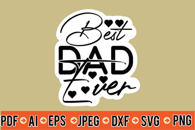 Best Dad Ever SVG SVG MStudio 