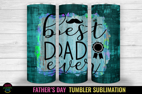 Best Dad I Father's Day Tumbler Sublimation I 20 Oz Tumbler Sublimation Happy Printables Club 