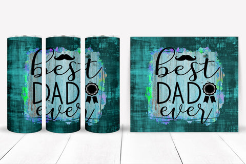 Best Dad I Father's Day Tumbler Sublimation I 20 Oz Tumbler Sublimation Happy Printables Club 
