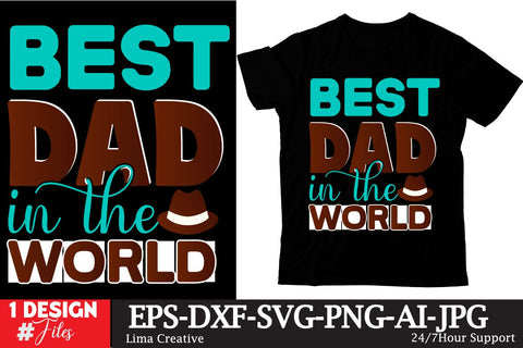 Best Dad In The World SVG Cute File ,Father's Day Retro Sunset T-shirt Design, Dad SVG Cute File, Dad Sublimation ,Father's Day Clip Art, Father's Day SVG Qutes ,Dad T-shirt Design SVG Insomnia Std 