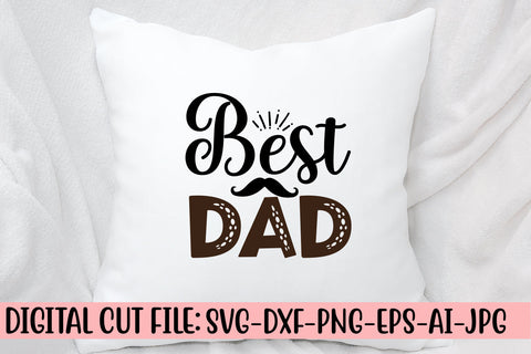 Best Dad SVG Cut File SVG Syaman 