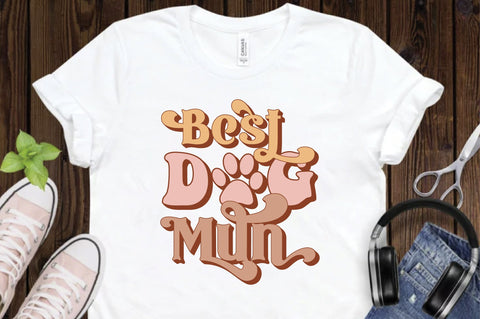 Best Dog Mum svg design SVG Creativeart88 