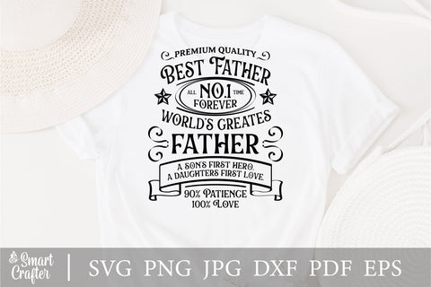 Best Father All Time Dad No1 SVG,Father's Day svg,Daddy quote svg,Dad life svg,Father shirt svg,Dad sayings svg SVG Fauz 