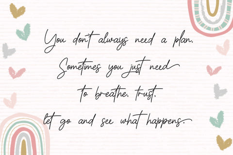 Best Friend Font Mozarella 