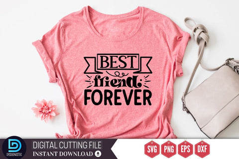 Best friend forever SVG SVG DESIGNISTIC 