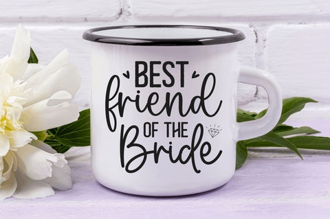 Best friend of the bride SVG SVG Regulrcrative 