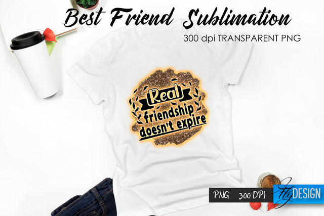 Best Friend Quote Sublimation. T-Shirt 50. Sublimation Fly Design 