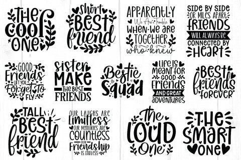 Best Friend SVG Bundle SVG Ariyan 