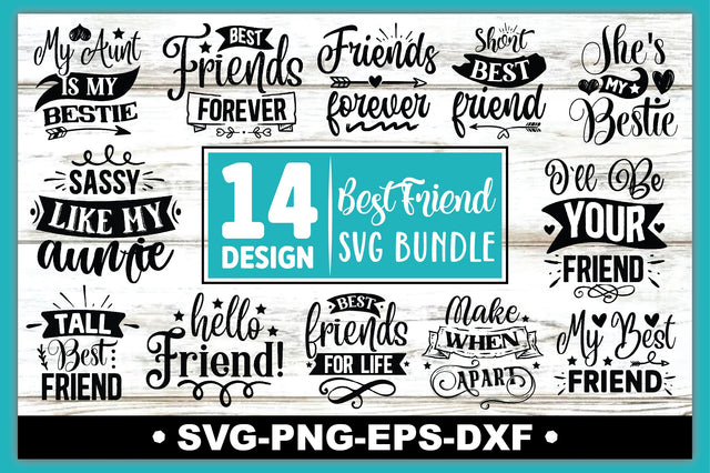 Best Friend SVG Bundle SVG Ariyan 