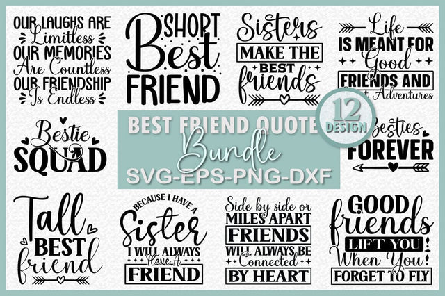 Best Friend SVG Design Bundle SVG SH_Tee store 