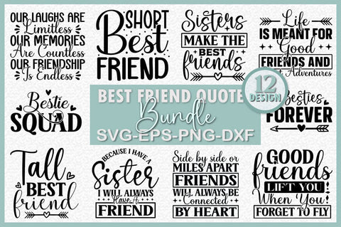 Best Friend SVG Design Bundle SVG SH_Tee store 