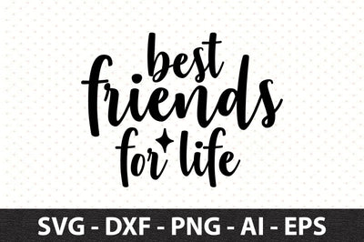best friends for life svg SVG orpitasn 
