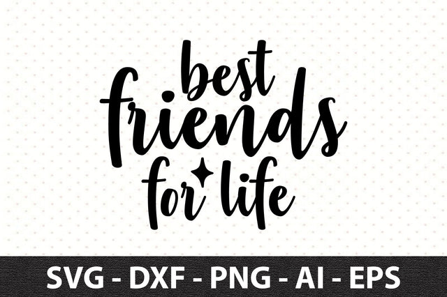 best friends for life svg SVG orpitasn 