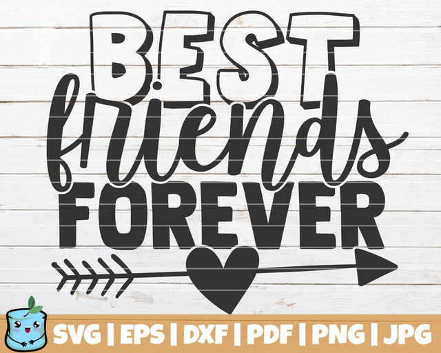 Best Friends Forever SVG MintyMarshmallows 