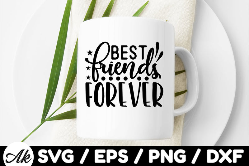 Best friends forever svg SVG akazaddesign 
