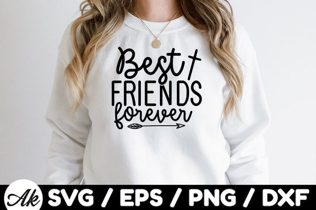 Best friends forever svg SVG akazaddesign 