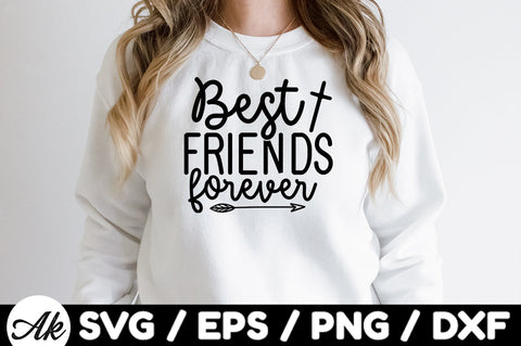Best friends forever svg SVG akazaddesign 