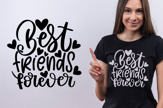 Best Friends Forever SVG SVG dapiyupi store 