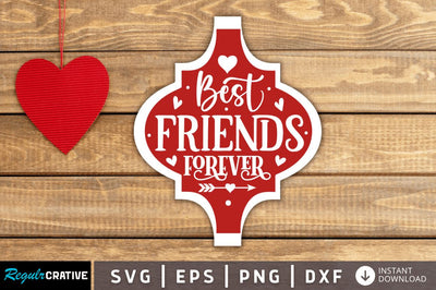 Best friends forever SVG SVG Regulrcrative 