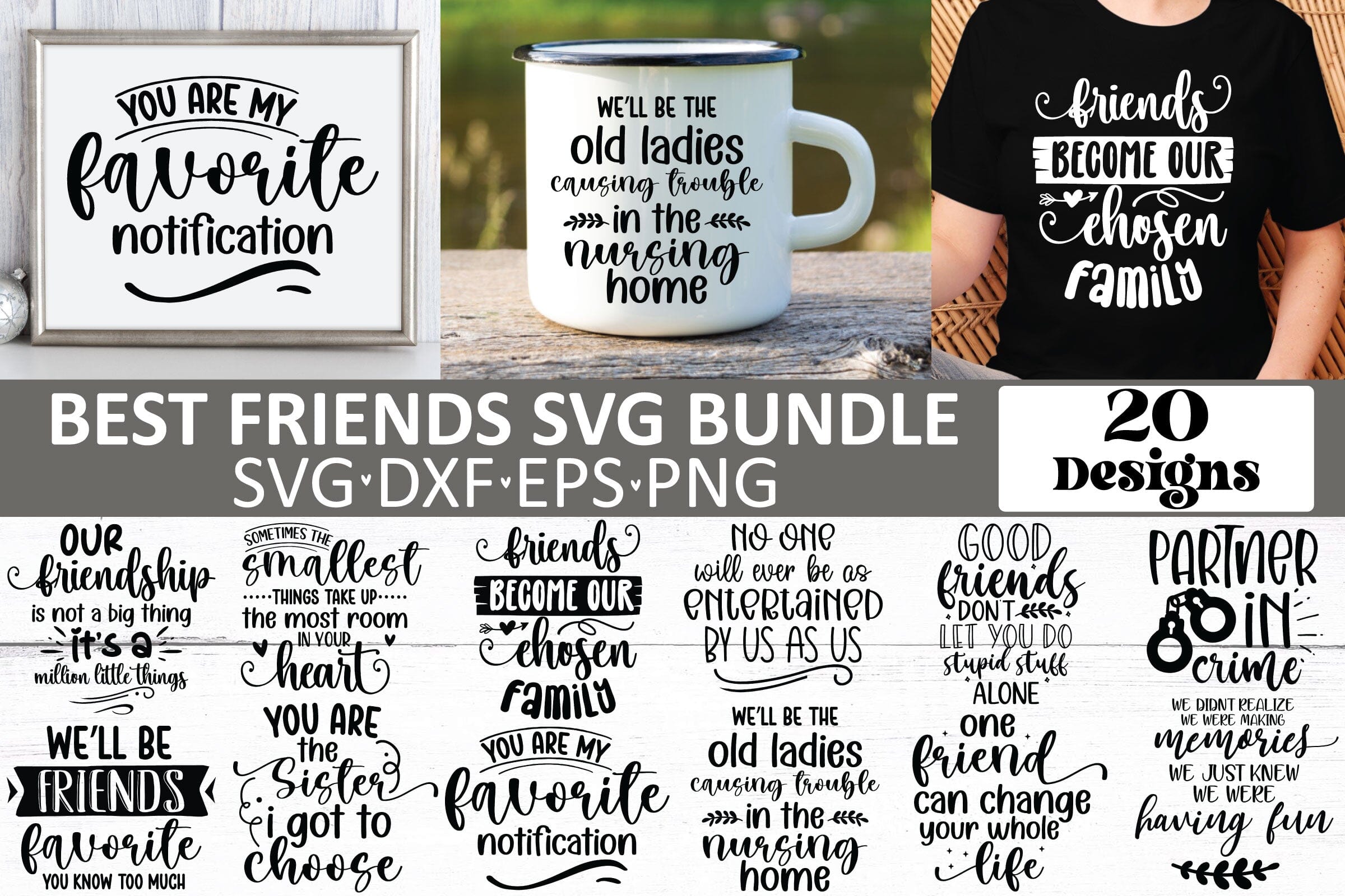 Friendship Quotes & Sayings (Free Clipart & SVG Files) – DIY Projects,  Patterns, Monograms, Designs, Templates