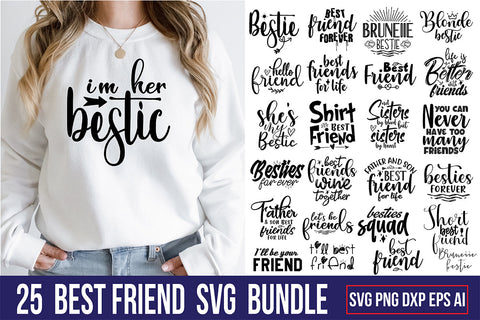 Best Friends SVG Bundle SVG orpitasn 