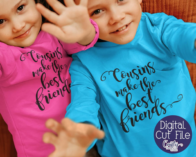 Best Friends Svg - Cousin Svg - Family Svg - Cousins Make The Best Friends SVG Crafty Mama Studios 