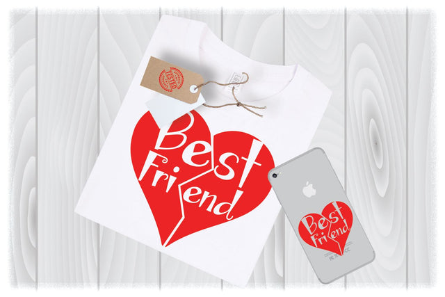 Best Friends SVG Files for Cricut Designs | Besties SVG Files SVG My Sew Cute Boutique 