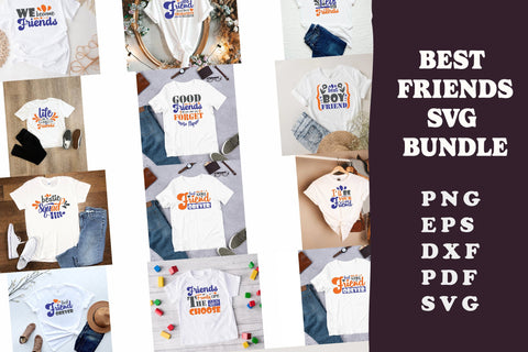 Best Friends SVG Quotes Bundle SVG balya ibnu bi malkan 