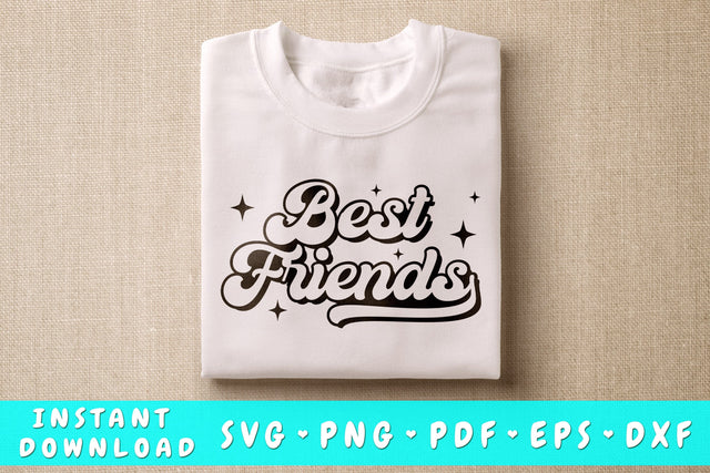 Best friends SVG SVG HappyDesignStudio 