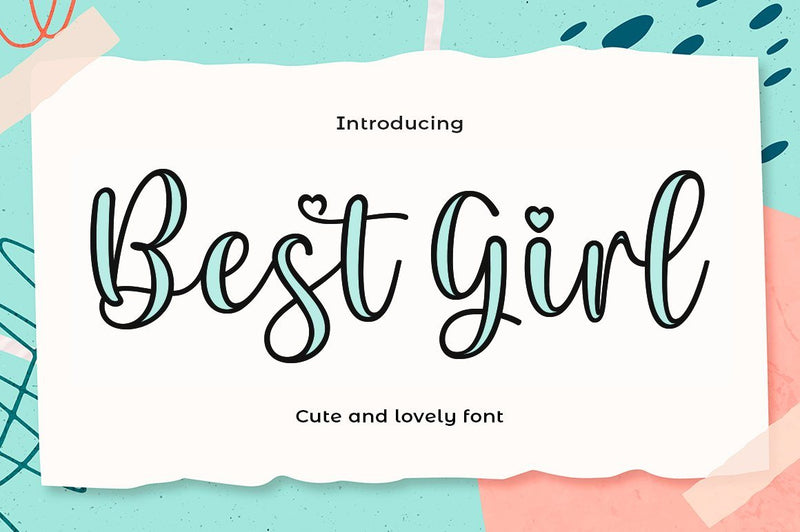 Best Girl Font Attract Studio 