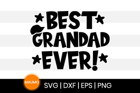 Best grandad ever, Father's day svg quote SVG Maumo Designs 