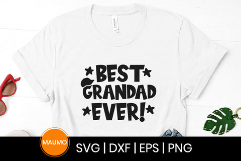 Best grandad ever, Father's day svg quote SVG Maumo Designs 