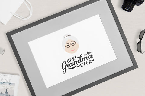 Best Grandma Ever. Grandparents Day Sublimation LaBelezoka 
