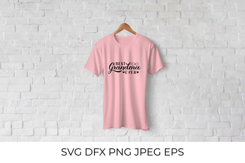 Best Grandma Ever. Grandparents Day SVG SVG LaBelezoka 