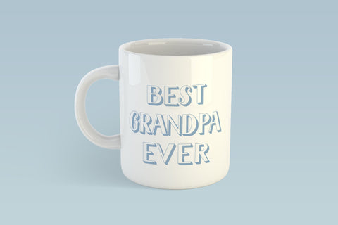 Best Grandpa Ever. Grandparents Day quote Sublimation LaBelezoka 