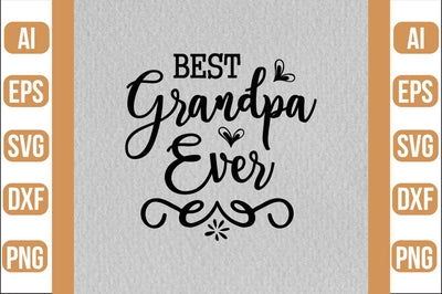 Best Grandpa Ever svg SVG shah alam 