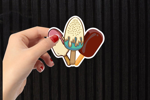 Best Ice Cream Sticker Bundle Sublimation Rupkotha 