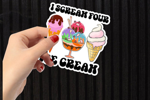 Best Ice Cream Sticker Bundle Sublimation Rupkotha 