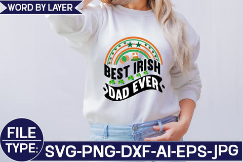 Best Irish Dad Ever SVG Cut File SVG Studio Innate 