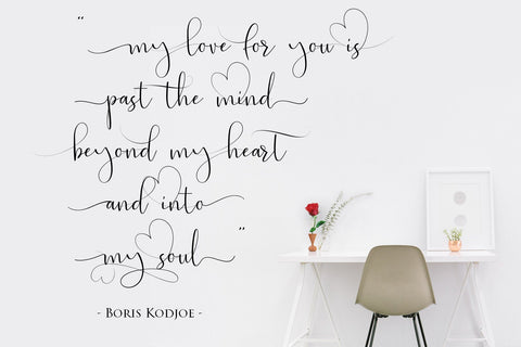 Best love Font Sulthan studio 