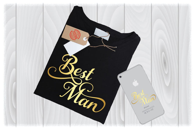 Best Man SVG Files for Cricut Designs | Wedding SVG Files | Bridal Party SVG Files SVG My Sew Cute Boutique 