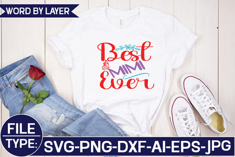 Best Mimi Ever SVG Cut File SVG Studio Innate 